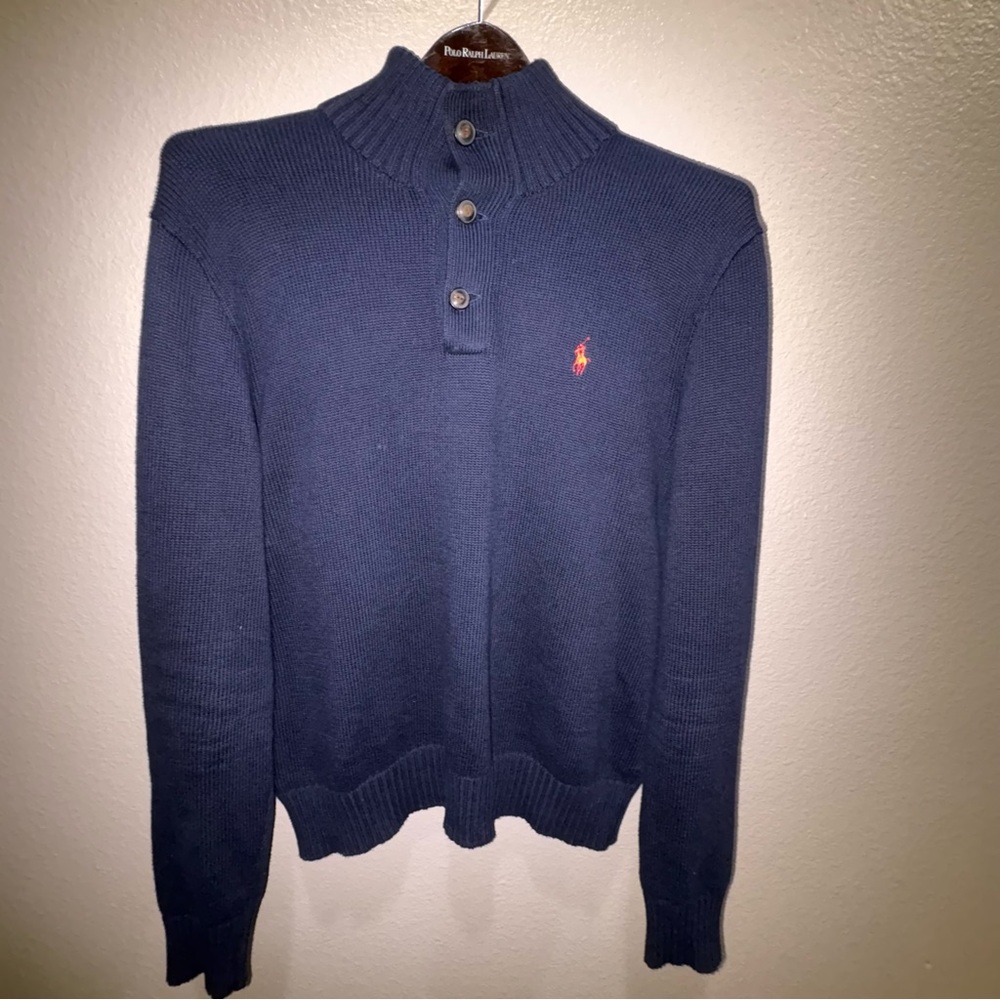 Polo by Ralph Lauren Navy Sweater for Men